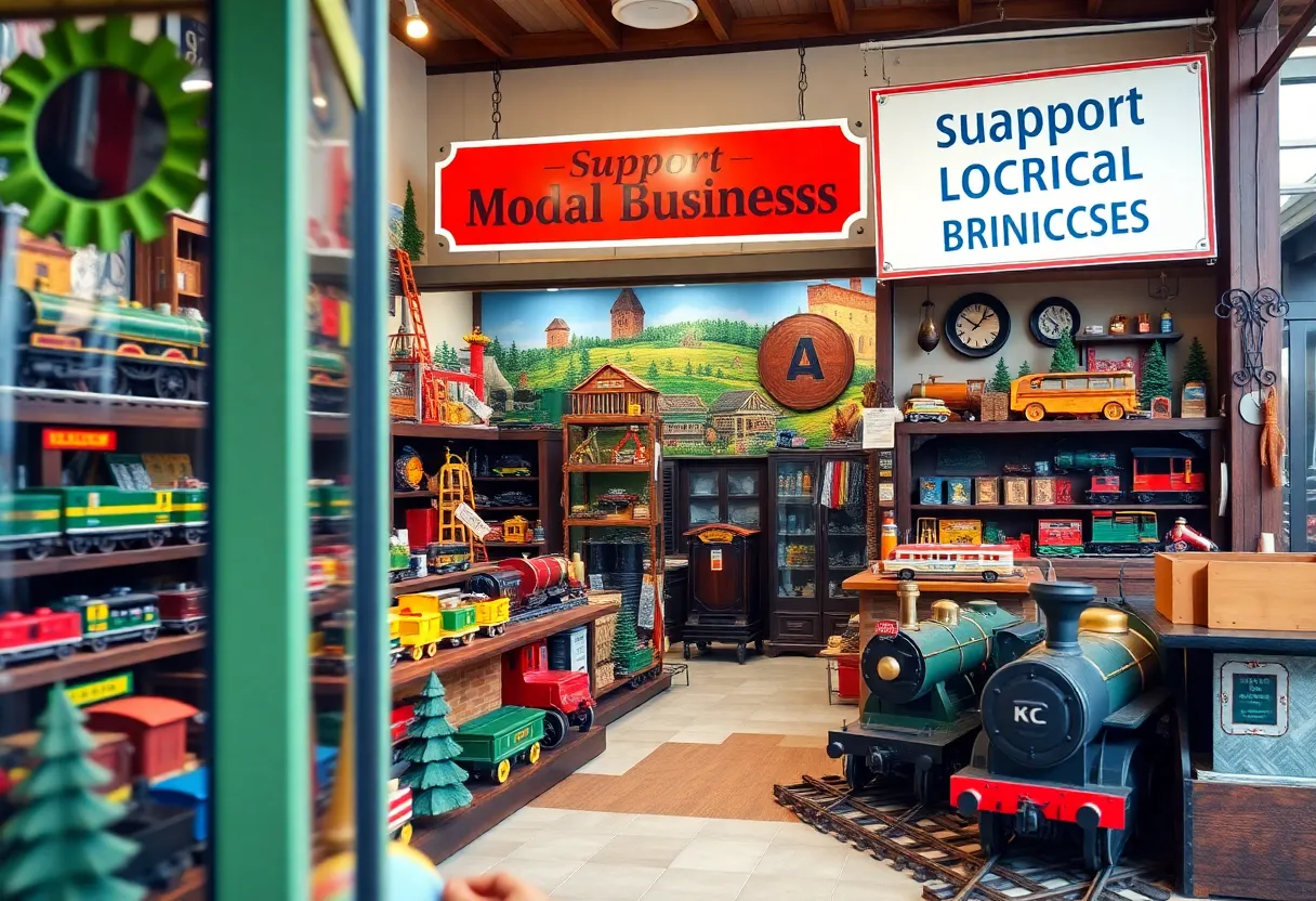 Support Local Model Trains Business